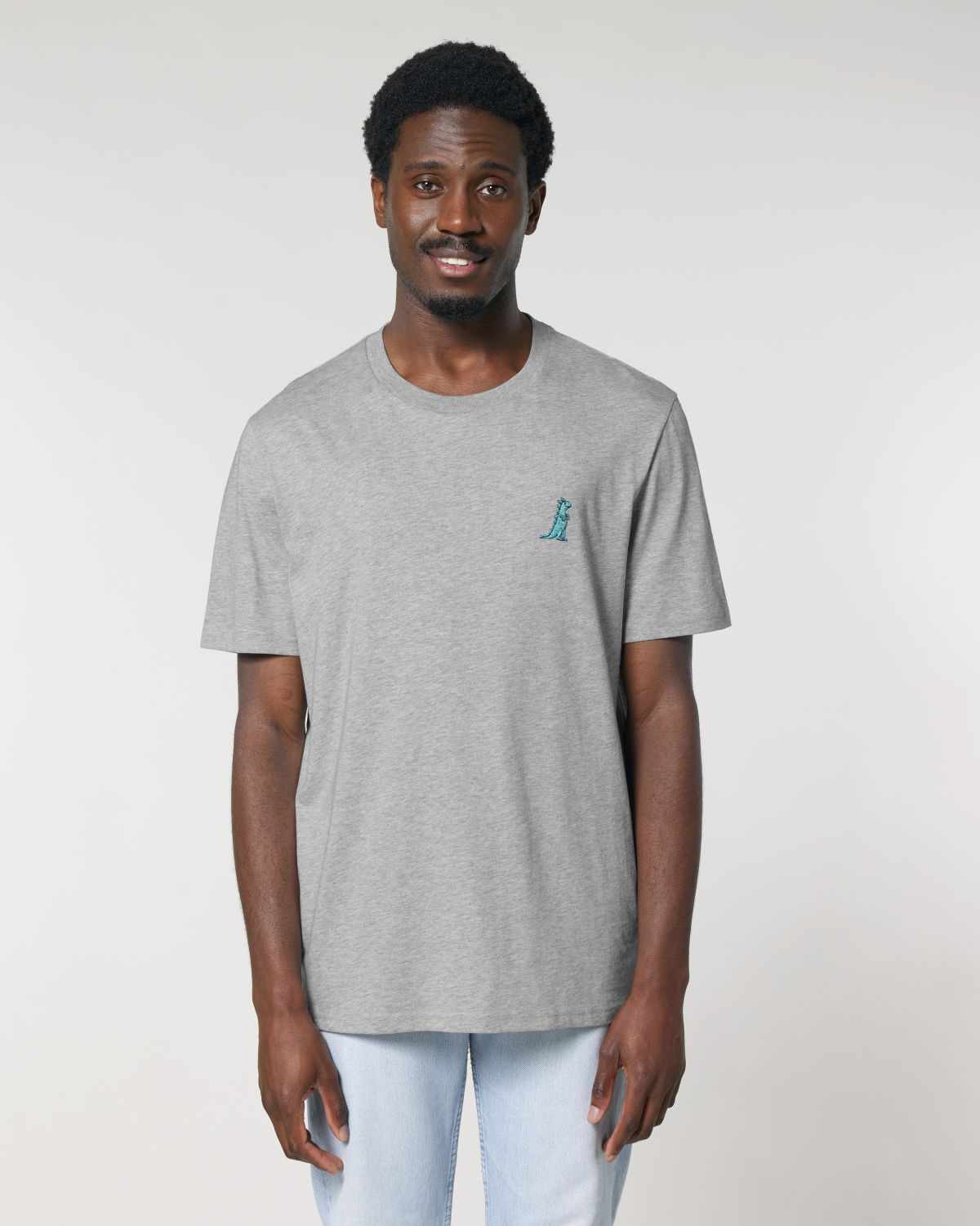 DUMMY Unisex Dino T-Shirt Grau