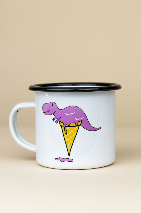 Dino cup ice cream tiry