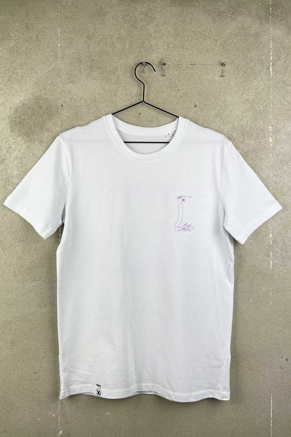 KLO TIRY Unisex Dino T-Shirt White